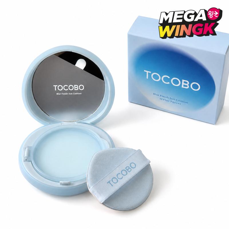 TOCOBO Blur Finish Sun Cushion SPF50+ PA++++ 13g Vegan Sunscreen UV Protection