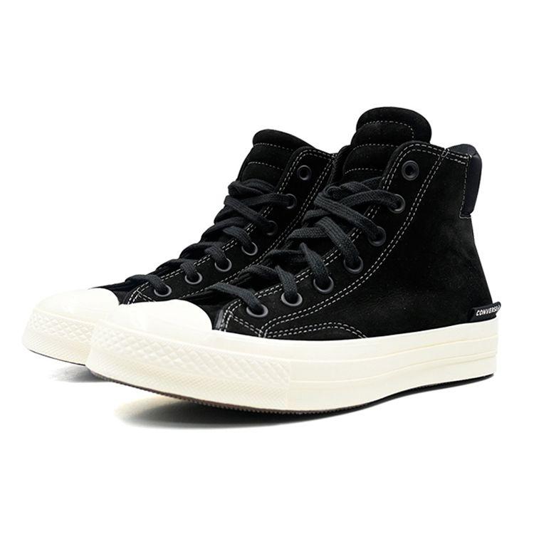 Converse Chuck 70 Padded Collar High Black Black Egret Unisex 170266C