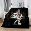 Ronaldo's Soccer Player Celebration Blanket Durable Comfort Suitable for Bed Office Chair Couch Four Seasons Universal Playful Design