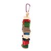 Parrot Corn Cob Toy Boredom Relief Colorful Parrot Chewing Toy Bird Nest Hanging Toys for Rabbit