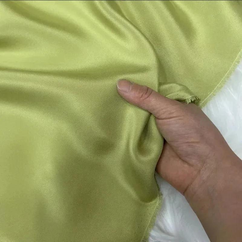 Einfarbig 100% Maulbeerseide 30 Momme Schwerer Seidenkrepp de Chine Stoff Seiden Schwerer Krepp Stoff für Bekleidung Kleider Hosen