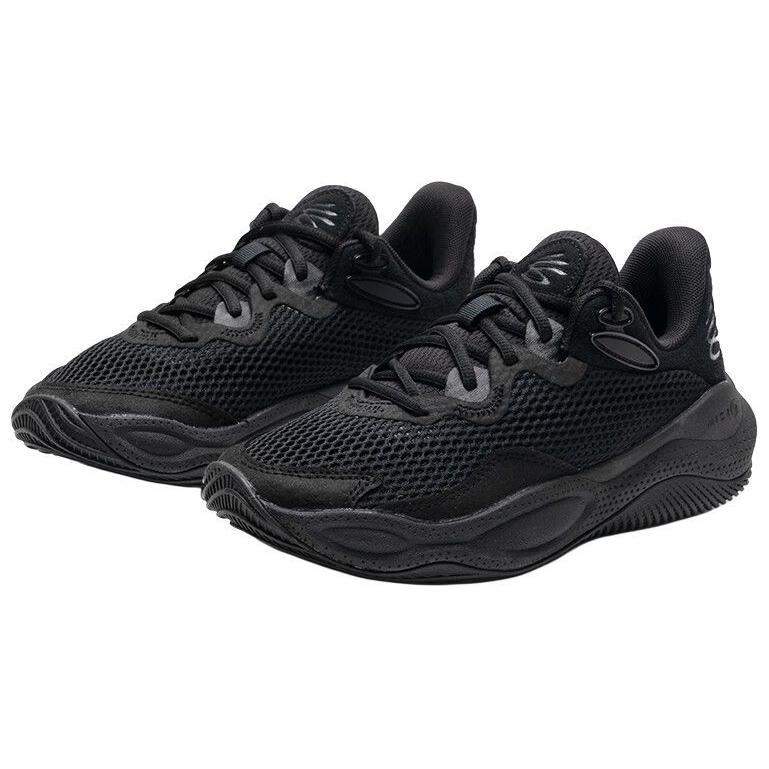 Under Armour Curry Splash 24 Zapatillas de baloncesto unisex de corte bajo simples, versátiles, cómodas, suaves, deportivas, duraderas y transpirables Negro 3028193-001