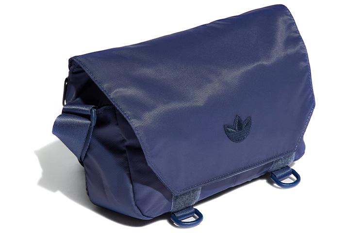 adidas Originales Adidas Originals Bolso de Hombro de Nailon Reciclado, Bolso Cruzado Unisex Azul Marino HD9642