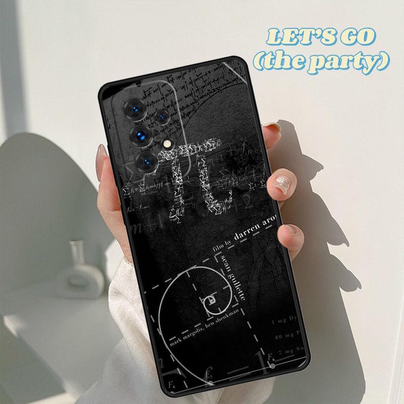 Math Formula Pi phone case For Samsung Galaxy A42 A31 A40 A51 A71 A32 A80 A91 A52 A72 A73 A20e A21S A50 A70 A11 A12 Cover