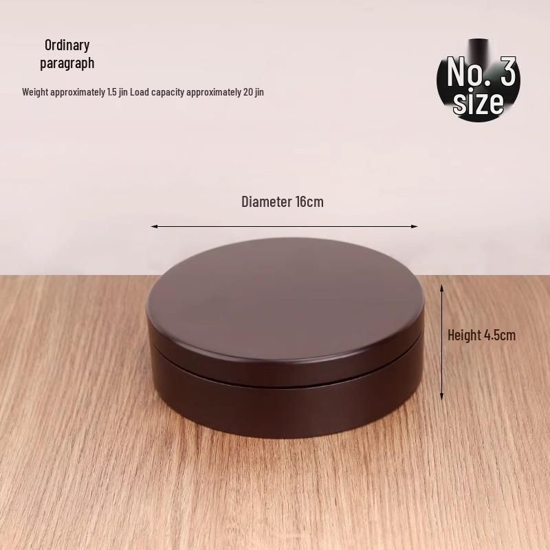 Creative Round Vase Stand: Imitation Rosewood Mixed with Solid Wood - Ideal for Jade, Stones, Ornaments, Incense, or Flowers