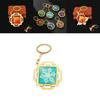 Impact Genshin Seven Elements Keychain Geo Anemo Electro Dendro Hydro Pyro Cryo