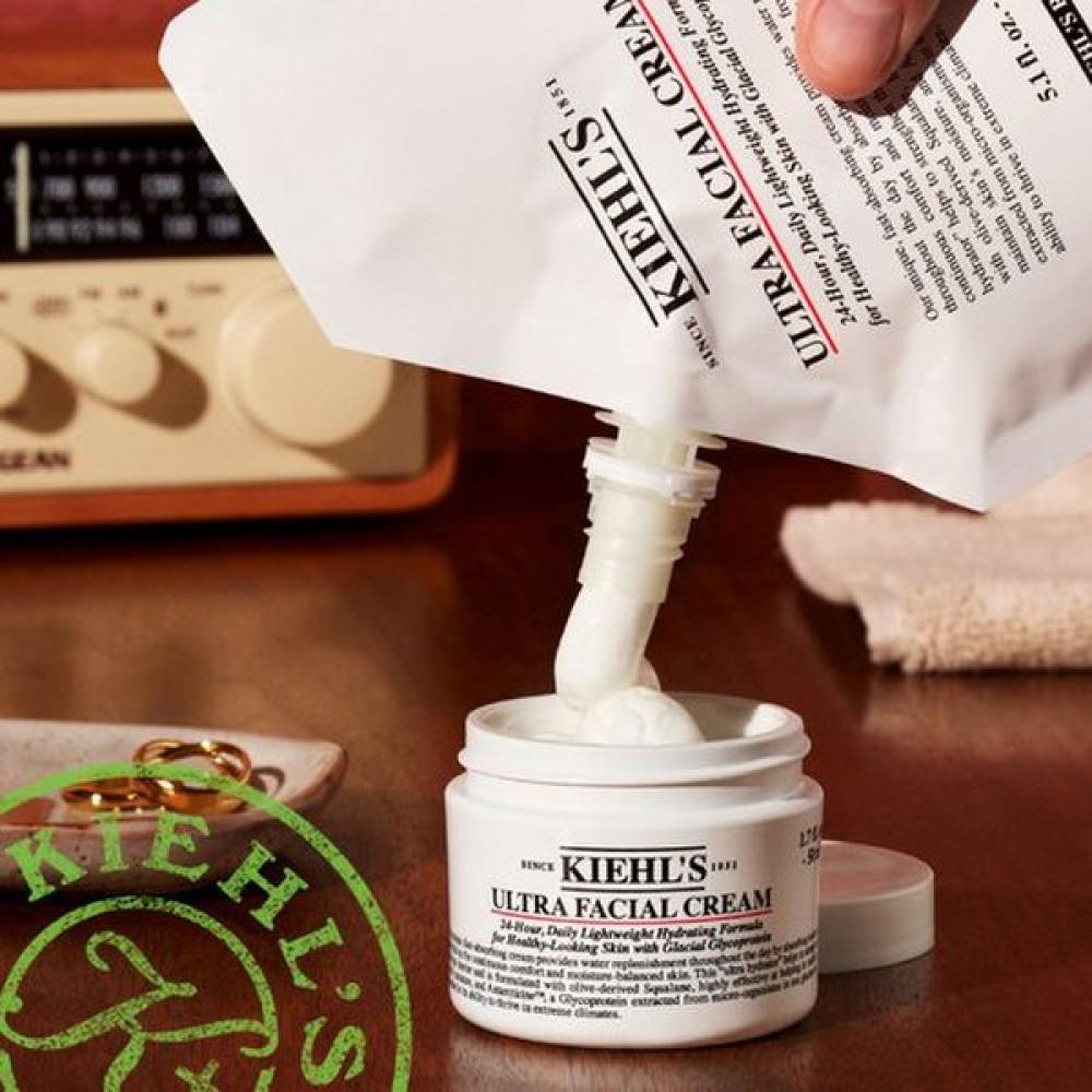 Bolsa de Recarga Nueva Crema Facial Ultra de Kiehl's 150ml 4ª Gen