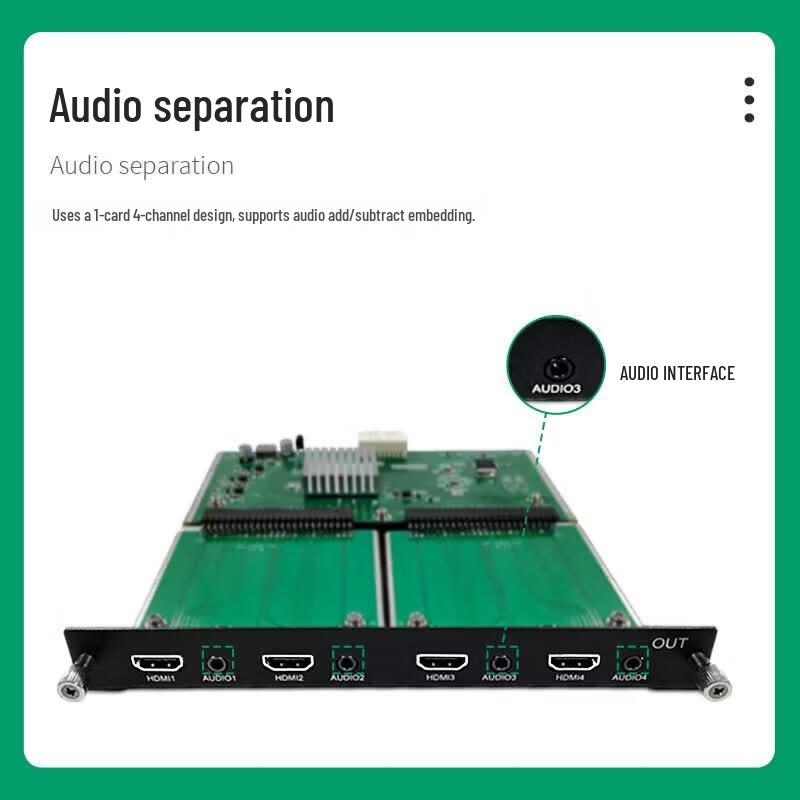 Yeren HD Seamless Hybrid Matrix Switcher Input Card