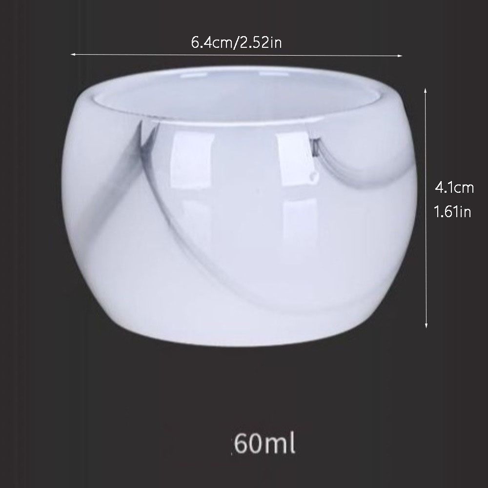 60ml Master Cup Kung Fu Single Tea Bowl Small Glaze Tea Cup  for Drinking