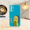 Tired Deadpan Fish  Phone Case Transparent Silicone Soft For SamsungA10,12,20,21S,30,31,40,50,51,52,70,71
