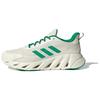 Day Comfortable Versatile Low-Top Urban Commuting Running Shoes Unisex Sneakers White Green JH7525