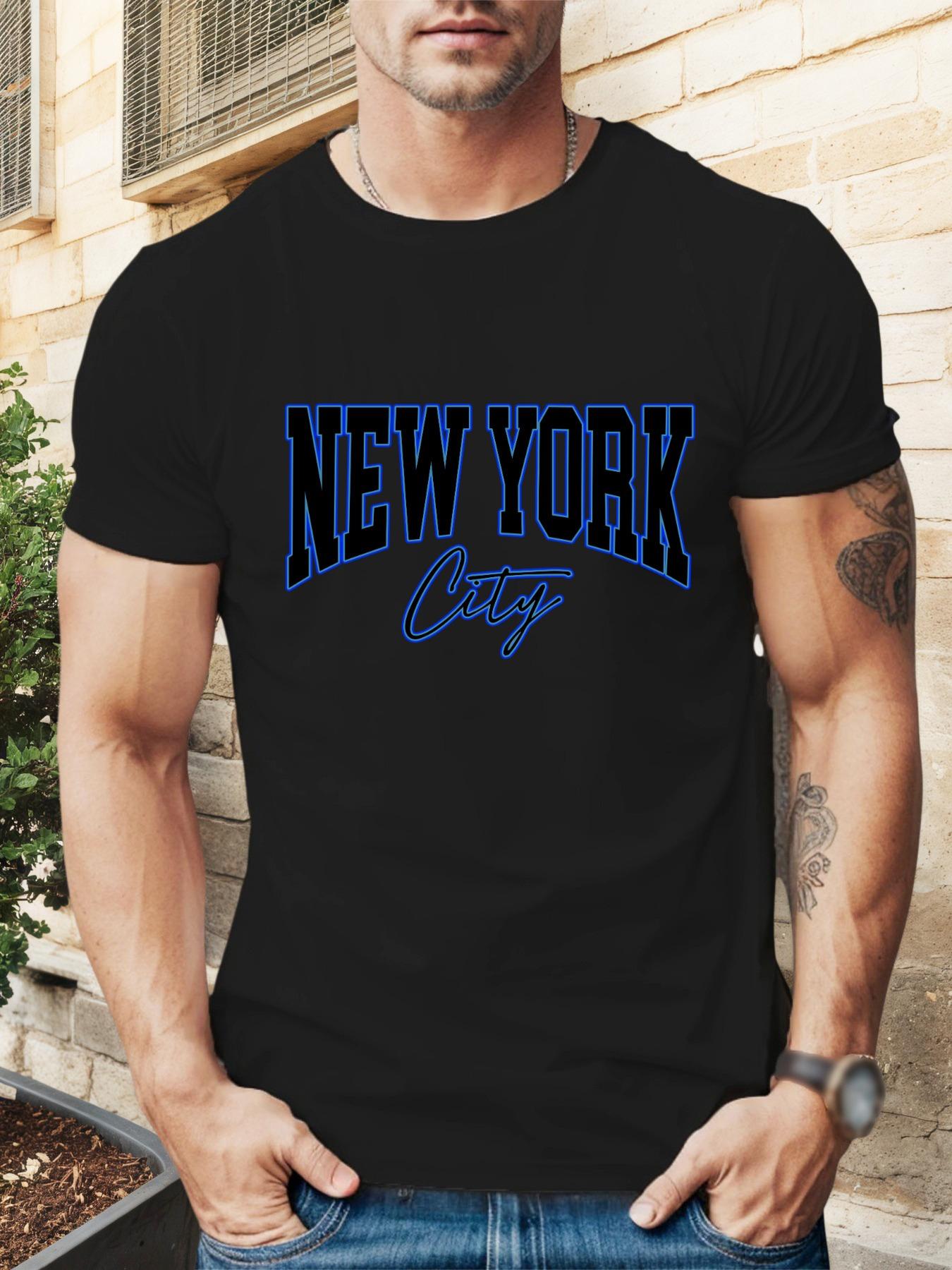 New York City Graphic T-shirt - Classic Summer Crew Neck S