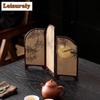 Nuovo Stile Cinese Moonlight Bamboo Crane Paravento da Scrivania Antico Soggiorno Ingresso Tavolino da Tè Studio Pittura Decorativa Ornamento