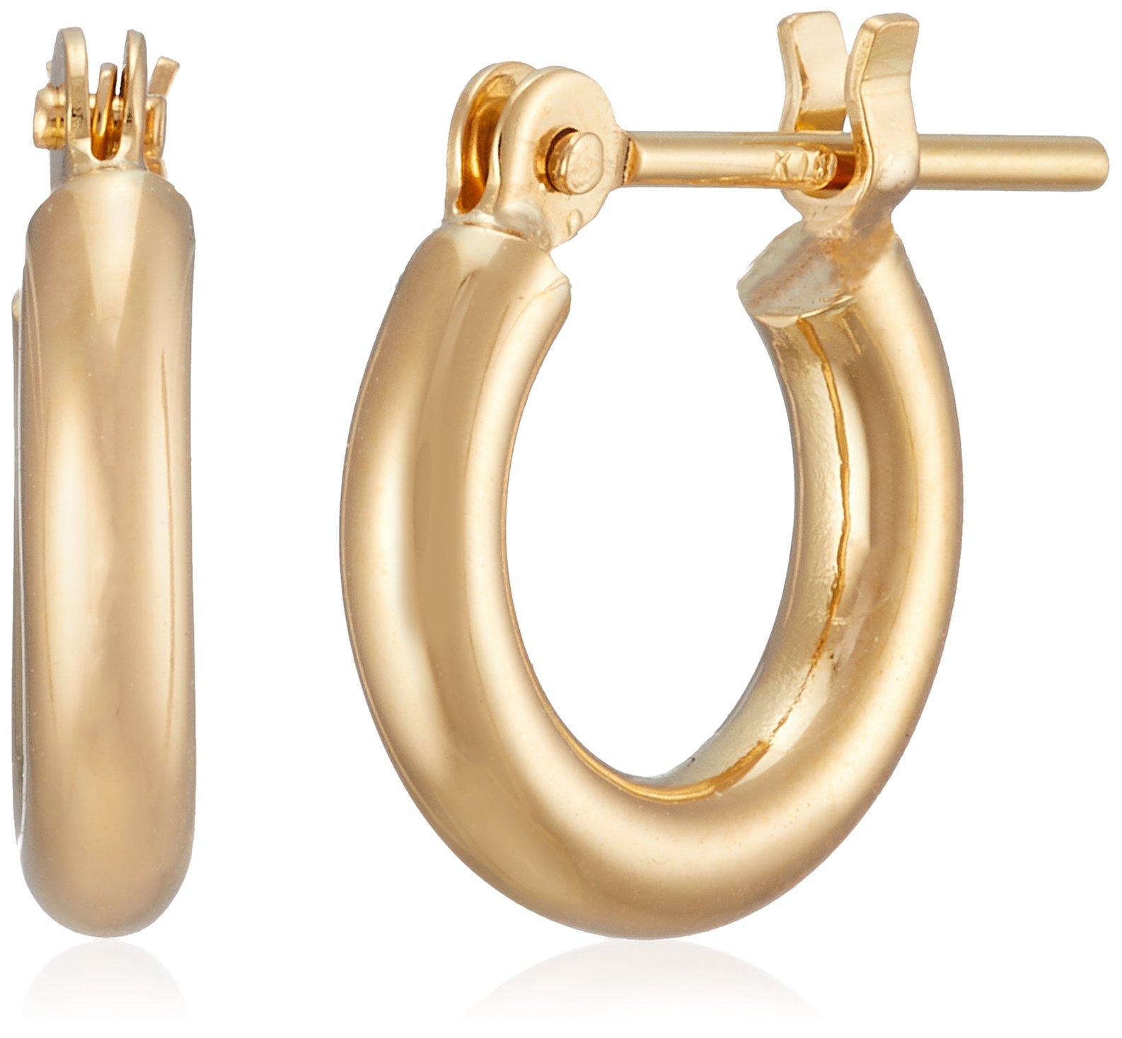 

ESTELLE 18K Yellow Gold Hoop Earrings (S) 0201-5994-0019-0000