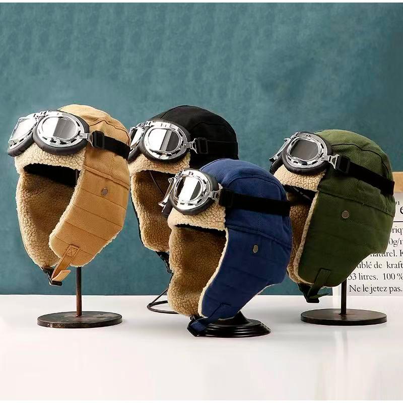 Warme Ohrenschützer Mütze Winter Koreanischer Stil Winddicht Bombermützen Outdoor Sport Ski Fliegerkappe Damen Herren Outdoor Zubehör