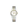 Japanese and Korean Simple Calendar, Light Quartz, Steel Strap, , Women's Watch, White Dial EW1584-59C