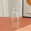 3/5/10Pcs Plastic Vase Transparent Color Single Stem Vase Lightweight Smooth Reusable Vase Dining Table Decoration