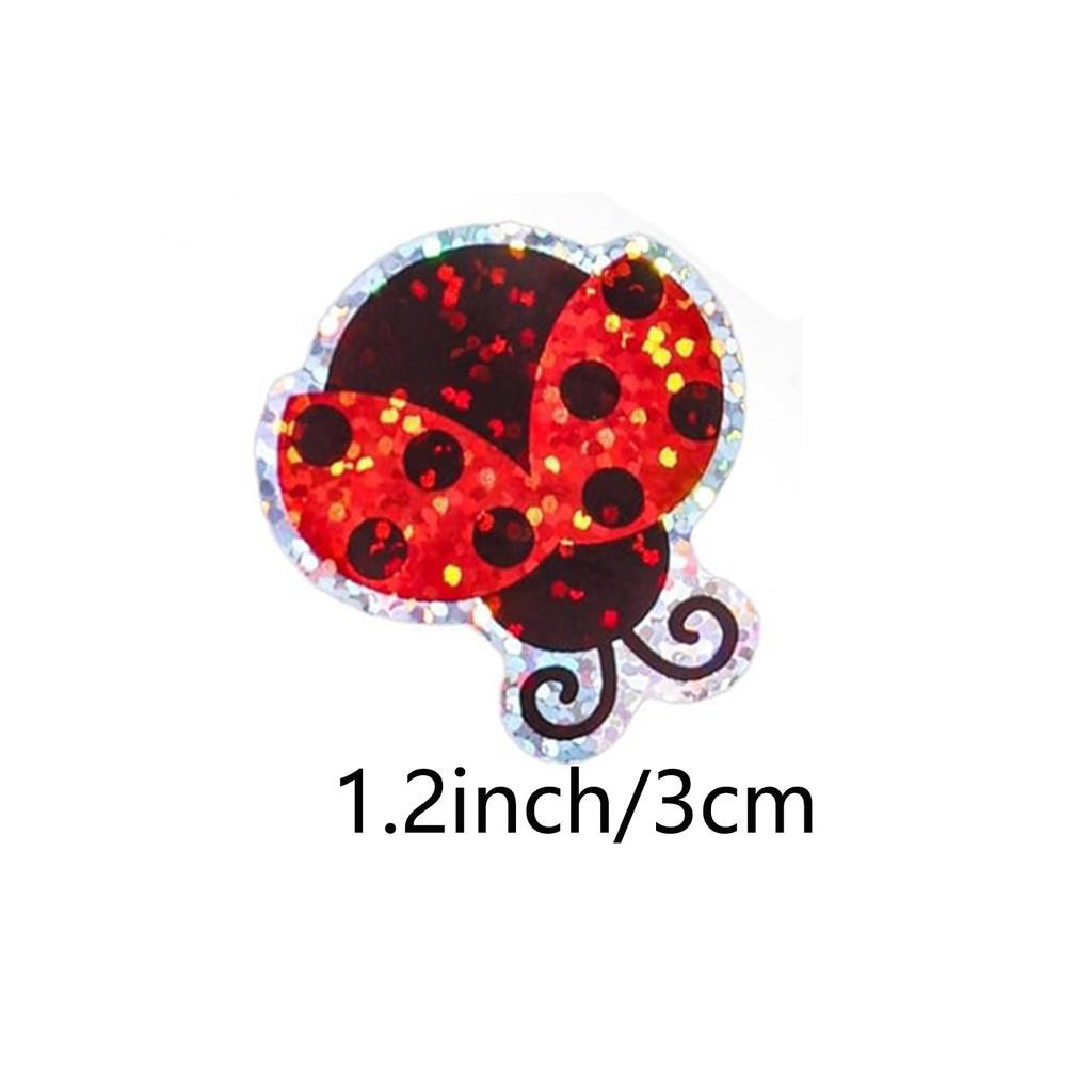 100-500Pcs First-Class Cartoon Superior-Grade Ladybug First-Class Stickers Top-Grade Party High-Standard Gift First-Class Wrapping Top-Grade