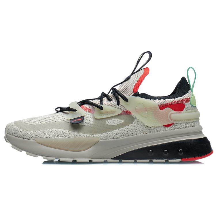 

Li Ning Dimensity Bead Низькі Бігові Кросівки Чоловічі Біло-Сірі AGLR189-1 44