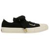 Converse All Star Ribbonlace Slip OX Classic Versatile Canvas Shoes Women Sneaker Black 31316011
