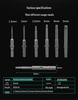 802 S2 Steel Electric Screwdriver Bit Set with Magnetic Holder, Inner Hex Socket, 6mm Shank.