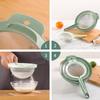 Handheld Flour Sifter Set Fine Mesh Kitchen Strainer Kitchen Filter Flour Sieve  Juice