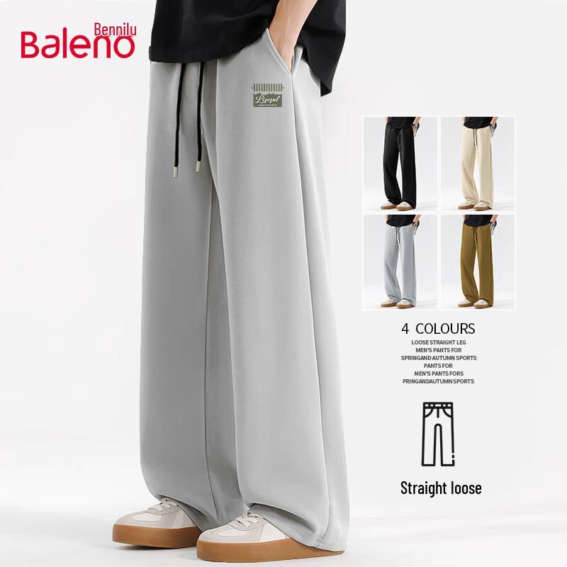 

Baleno Men s Cotton Pique Blend Straight Leg Casual Pants 3XL