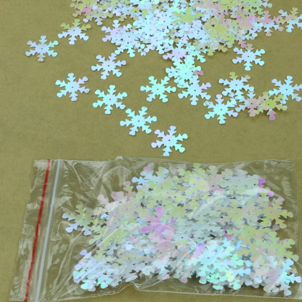 100x Snowflake Flatback Pearl Embellishments Christmas Craft DIY Cardmaking 15mm