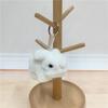 Fluffy Rabbit Plush Pendants Soft Plush Rabbit Doll Pendant  Hanging Ornaments