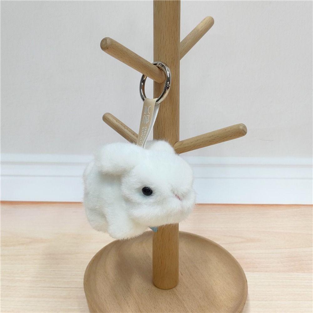 Fluffy Rabbit Plush Pendants Soft Plush Rabbit Doll Pendant  Hanging Ornaments