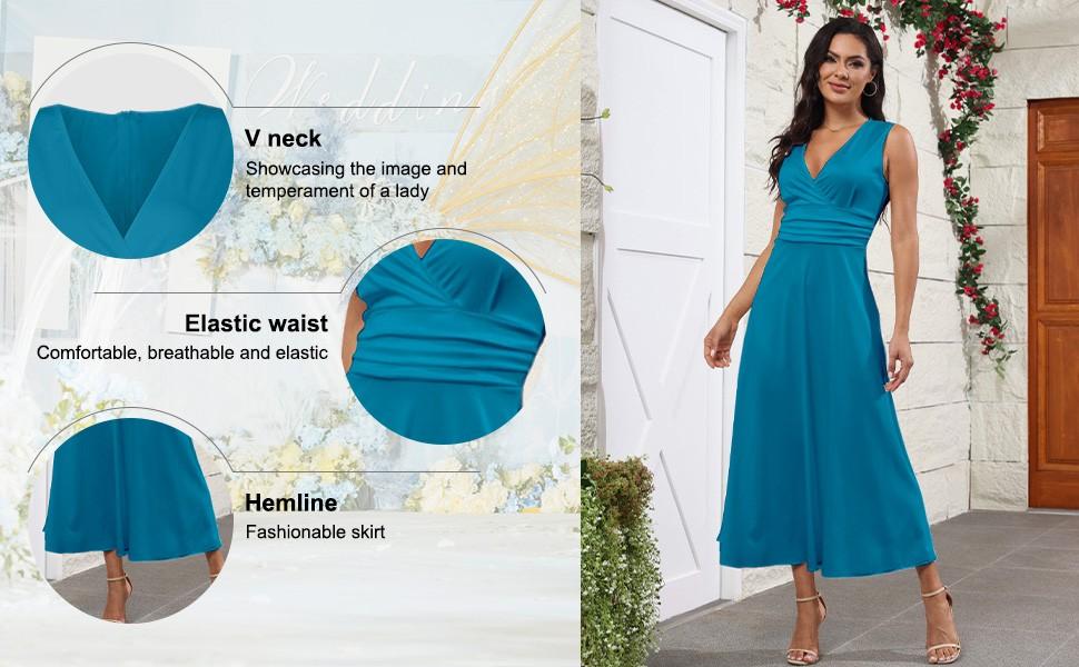 Women's Long Dress Maxi Dress Casual Dress Swing Dress A Line Dress Floral Fashion Streetwear Outdoor Daily Date Print Sleeveless V Neck Dress