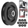 10pcs Nylon Iron Fitness Bearing Pulley Home Gym Attachments Exercise Strength Training Accessory