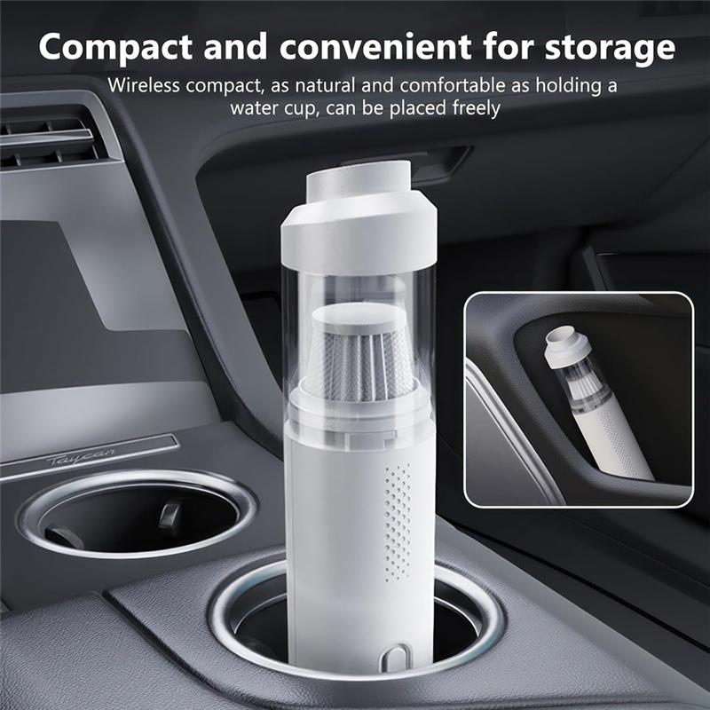A25F-Handheld Vacuum Cleaner Car Vacuum Cleaner Pet Hair Cleaner Portable Vacuum Cleaner белый