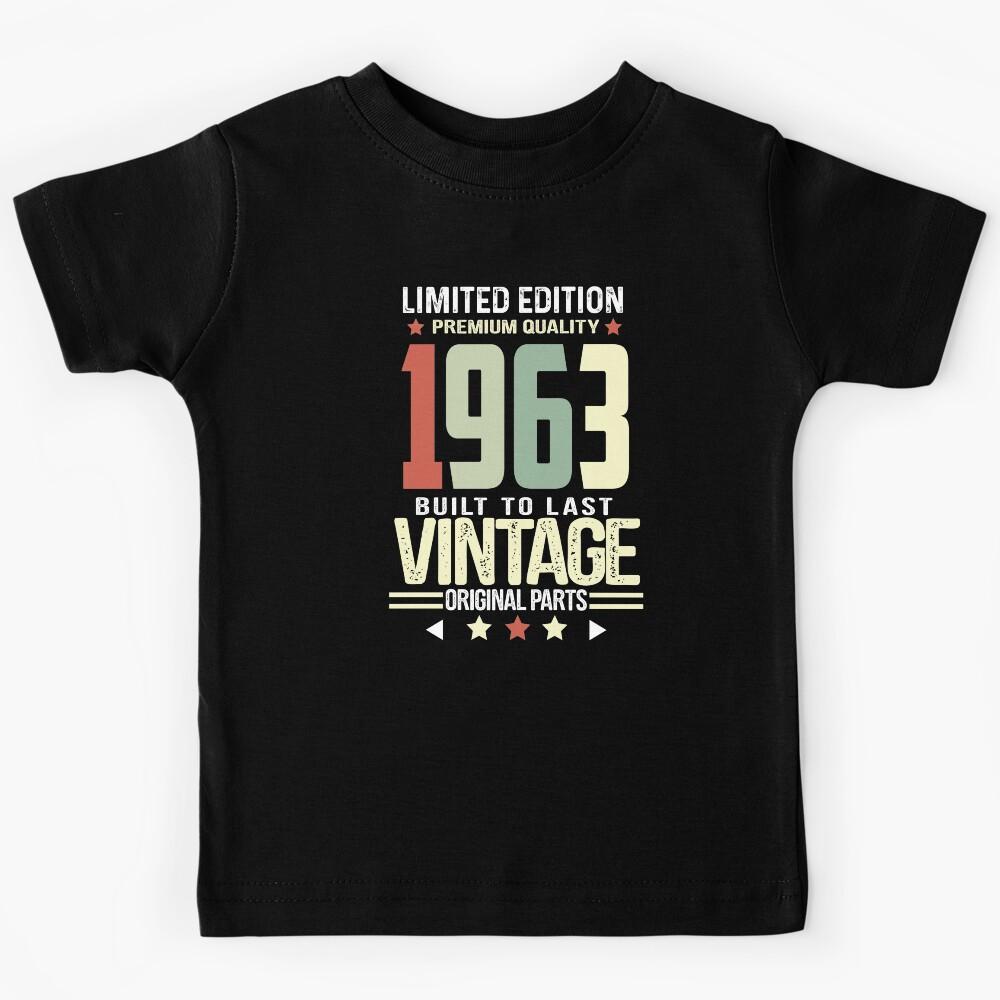 Vintage 1963 - Retro Birthday Kids T-Shirt 150