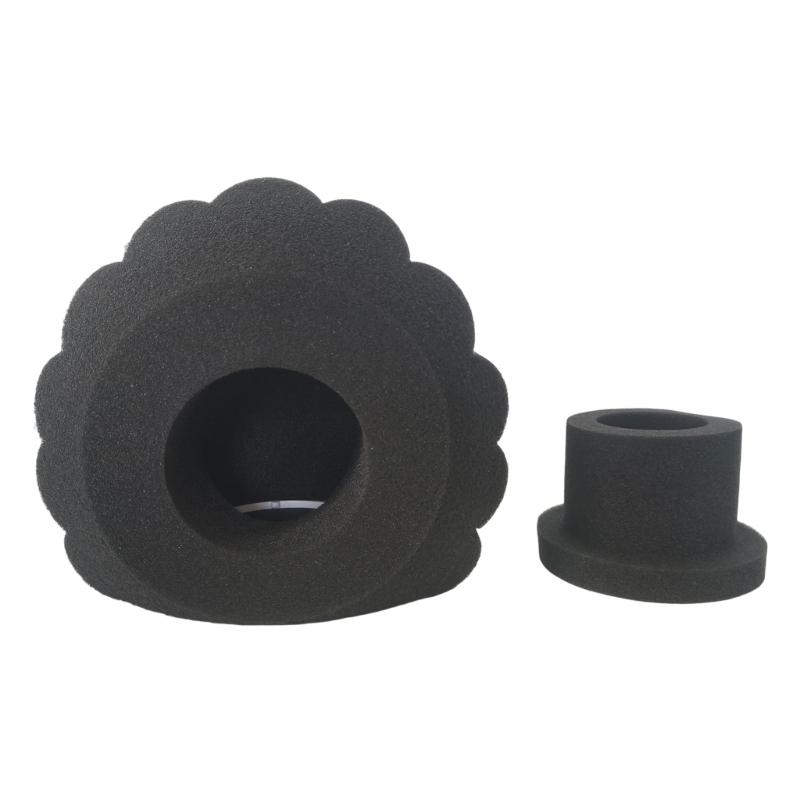 Durability Mics Windscreen Sponge Cover Easy Installation For Podcast Studio Streaming Setups Eliminates Background Noise