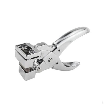 Heavy Duty Slot Punch, Ruční děrovač na odznaky, Drážkovací nástroj pro ID kartu, Visačka na zavazadla,