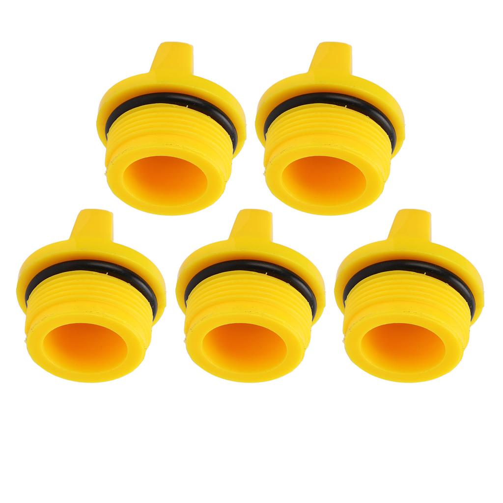 5pcs Engine Oil Filler Cap ABS Oil Filler Caps Plugs Covers 6G8‑15363‑00 Replacement for 4 Stroke Outboard Motor