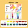 Mali Washable Gouache Paint Set for Beginners - 12, 18, or 24 Colors
