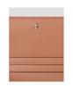 Beanpole Accessory Lucy Saffiano 2-Fold Business Card Holder - Brick