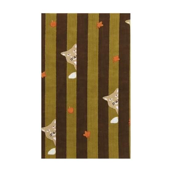 Hamamonyo Tenugui: Chibesna Is Watching (100% Cotton, Approx. 34cm X 90cm)