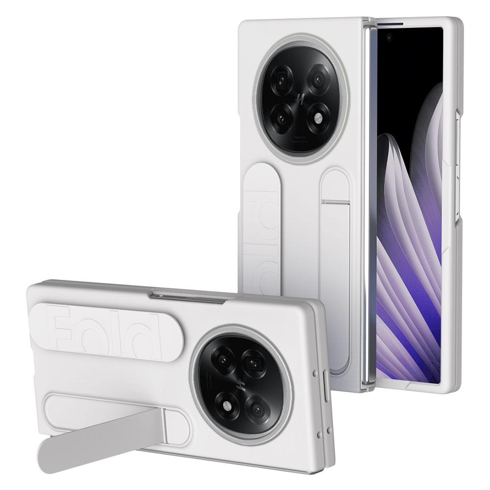 For Oppo Find N5 5G Phone Case Kickstand Wristband PC Silicone Mobile Cover