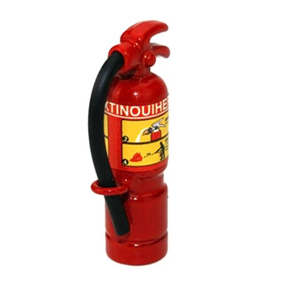 Cute Miniature 1:12 1:6 Simulation Fire Extinguisher Dollhouse Accessories Decor