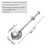 Outdoor Rotating 304 Stainless Steel Tea Ball Strainer Separator Mesh