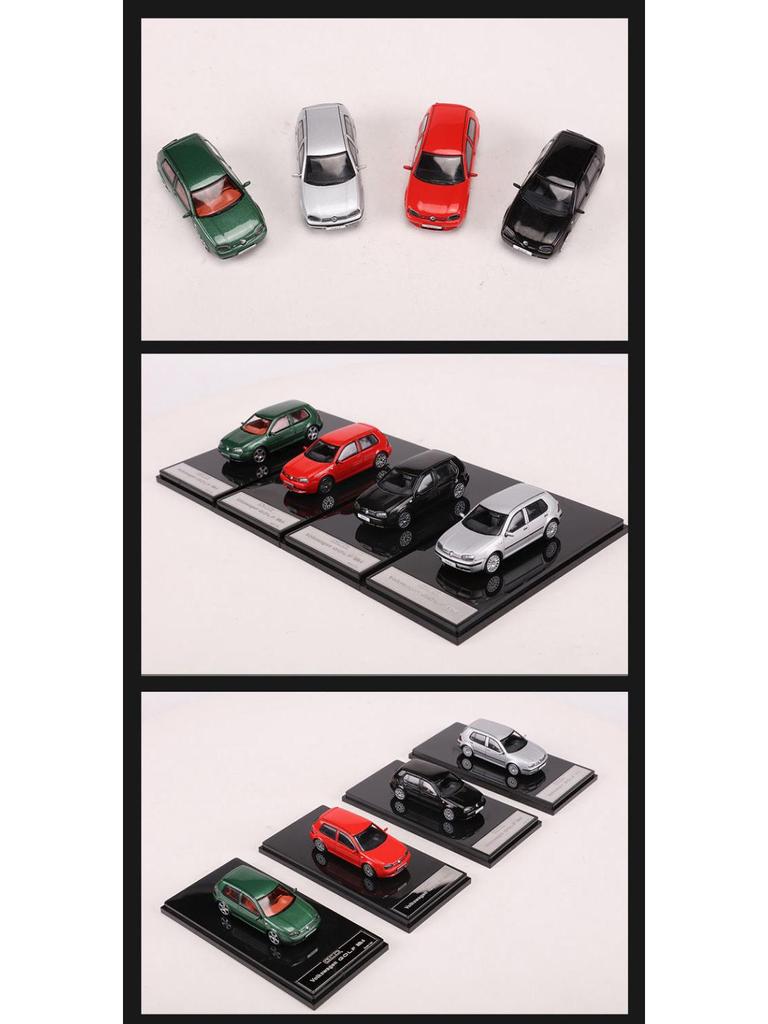 GCD 1:64 Volkswagen Golf MK4 GTI Commemorative Edition Alloy Car Model, 2-Door & 4-Door Simulation.