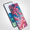 Korean Flower Phone Case for Samsung Galaxy A55 A35 A17 A07 A15 A13 A25 A51 A71 A72 A73 A32 A52 A52S A41 5G Soft TPU Shell Capas