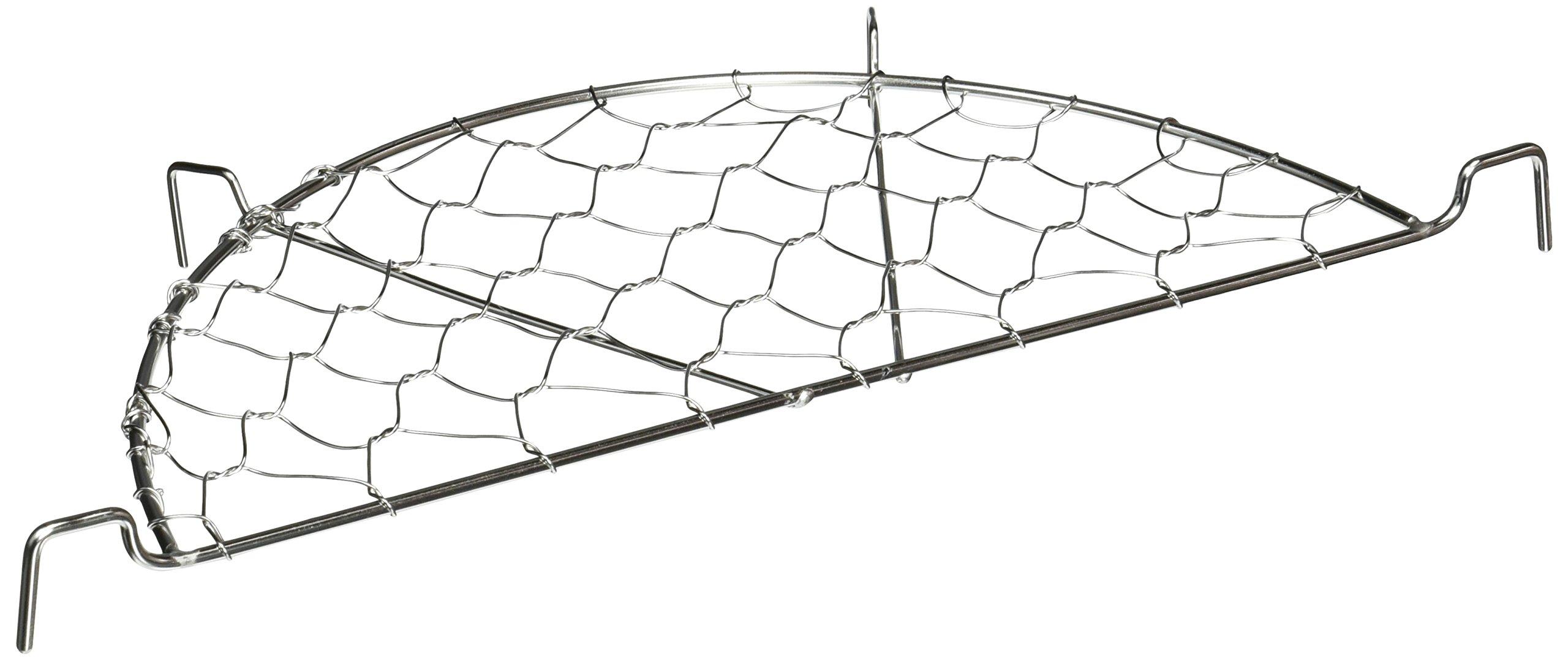 

Endo Shoji Коммерческий 30 см Темпура Черепаховый панцирь Нержавеющая сталь Сделано в ATV03030 Сетка в форме полумесяца, Узор, Сталь 18-8, Япония,