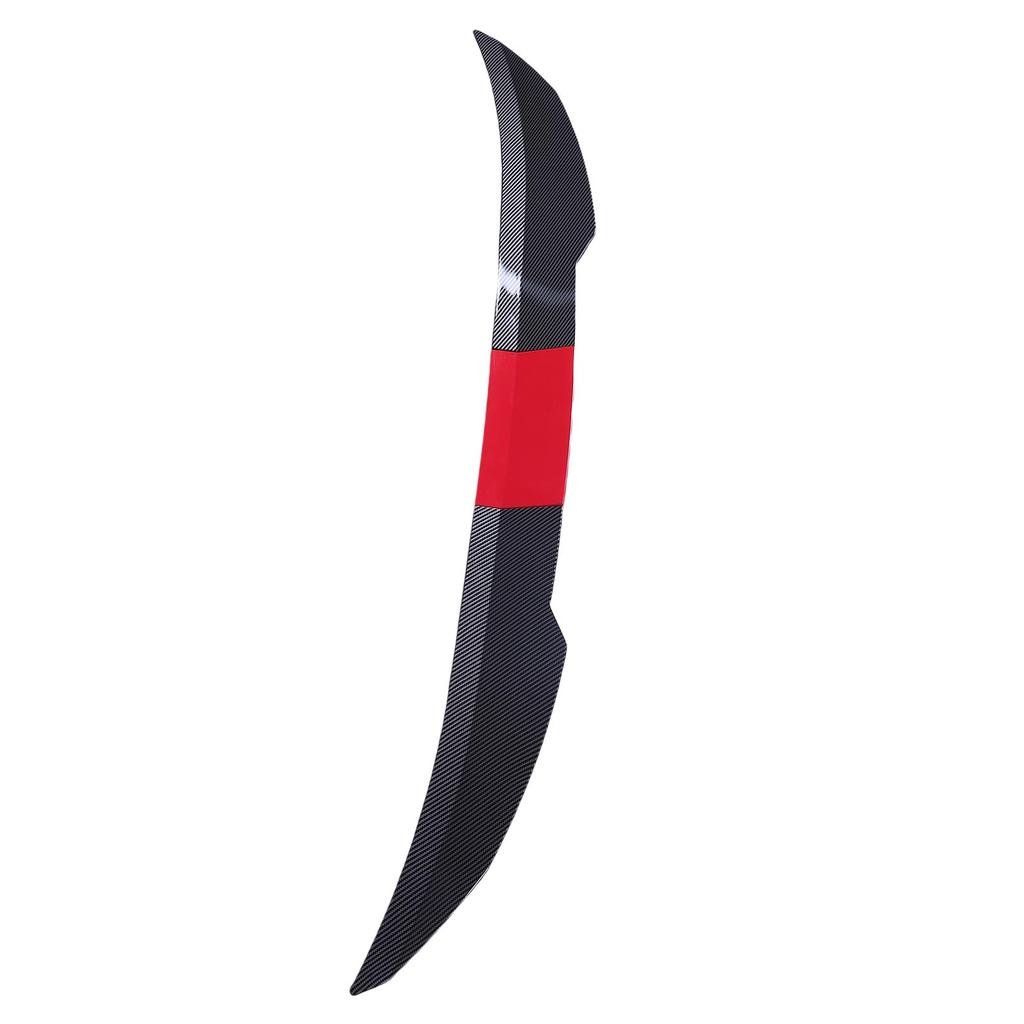 Car Rr Tail Spoiler 117-128cm ABS Strong Adhesion Car Rr Spoiler Wing for Maintenance