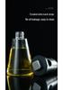 304 Stainless Steel Glass Oil Spray Bottle - Press for Controlled Oil Dispensing