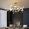 Nordic Firefly Chandelier: Minimalist Creative Lighting for Dining, Bedroom & Living Spaces