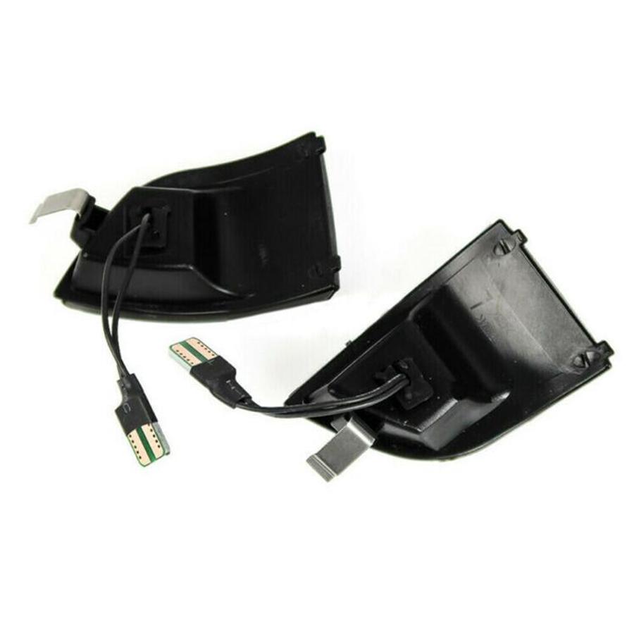 2 Pcs Left+Right Dynamic Side Mirror Sequential Lamp For 04-08 Ford Focus 2 MK2